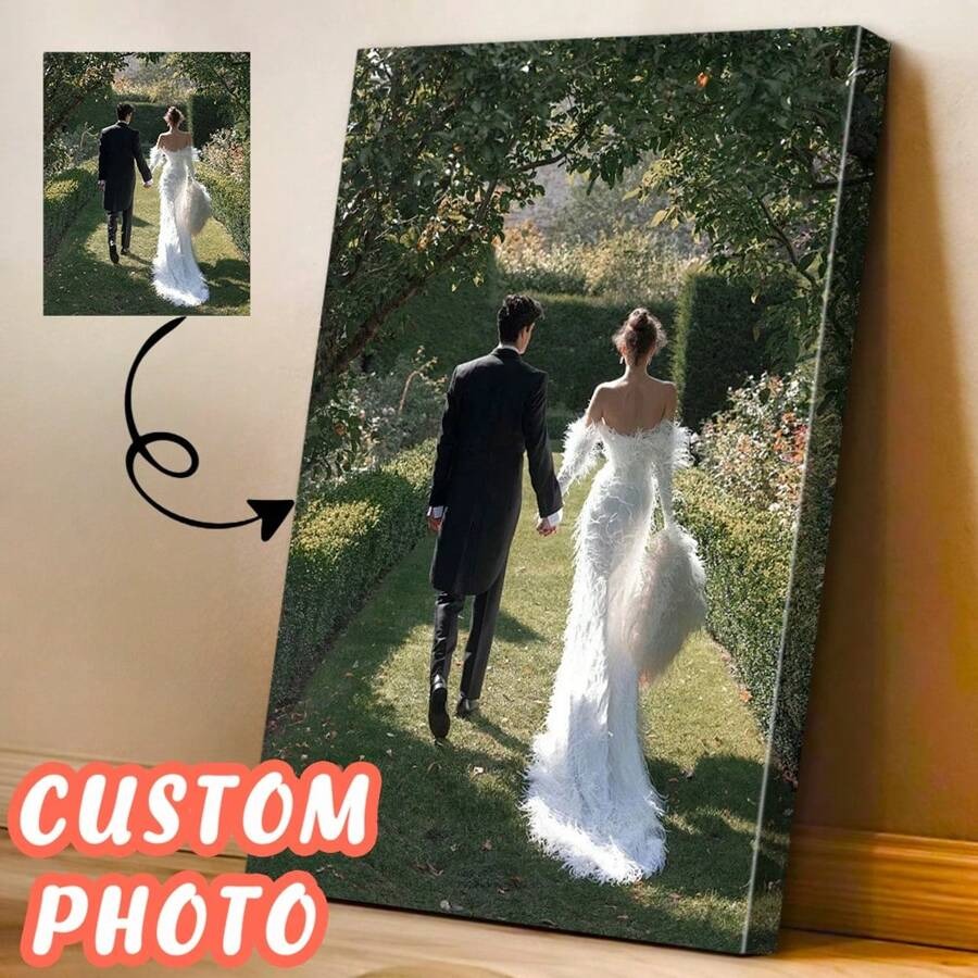 Pet Portrait Custom - 1 pièce de toile personnalisée pour