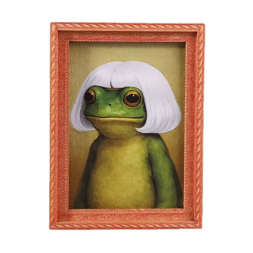 Aimants de réfrigérateur impri - Engraved Wood Frame avis et prix