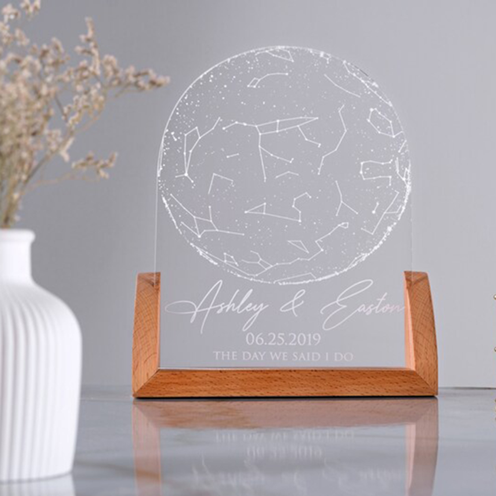 Carte étoile personnalisée par - Custom Star Map avis et prix