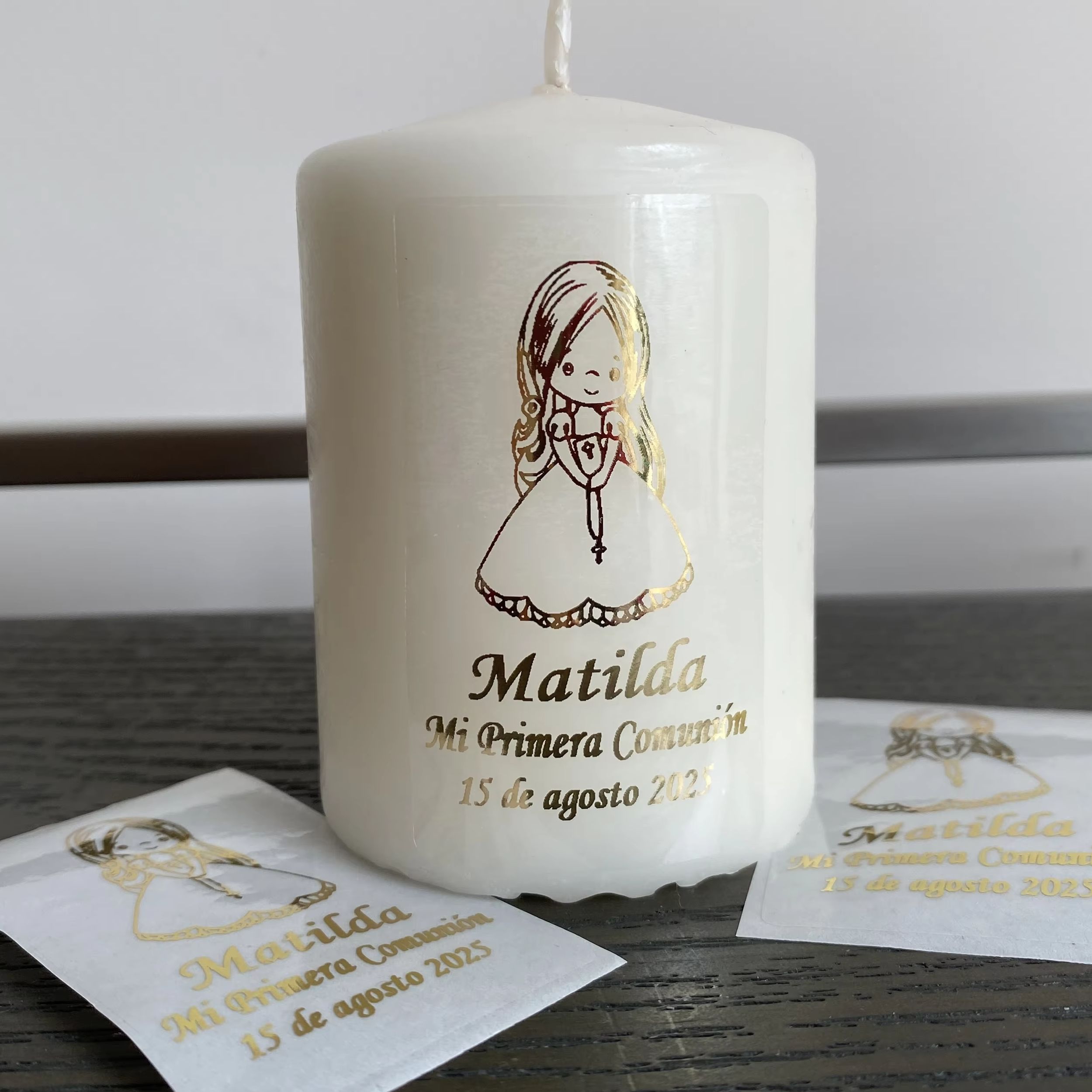 Autocollants personnalisés pou - Personalised Candle Label avis et prix
