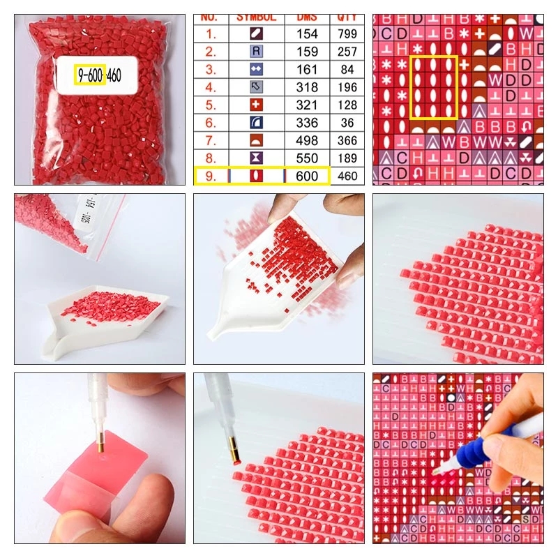 Peinture de diamant de bébé de - Photo Mosaic Print avis et prix