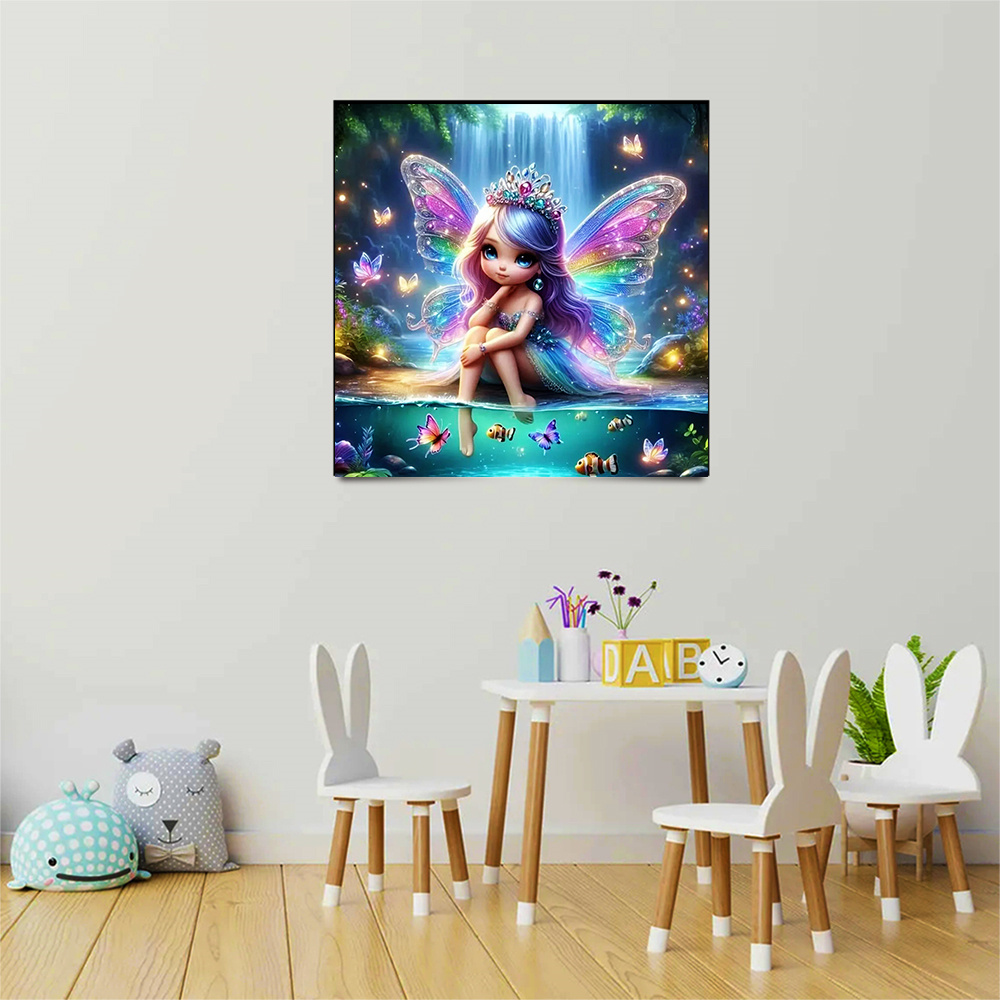 Momoart fille diamant mosaïque - Photo Mosaic Print avis et prix